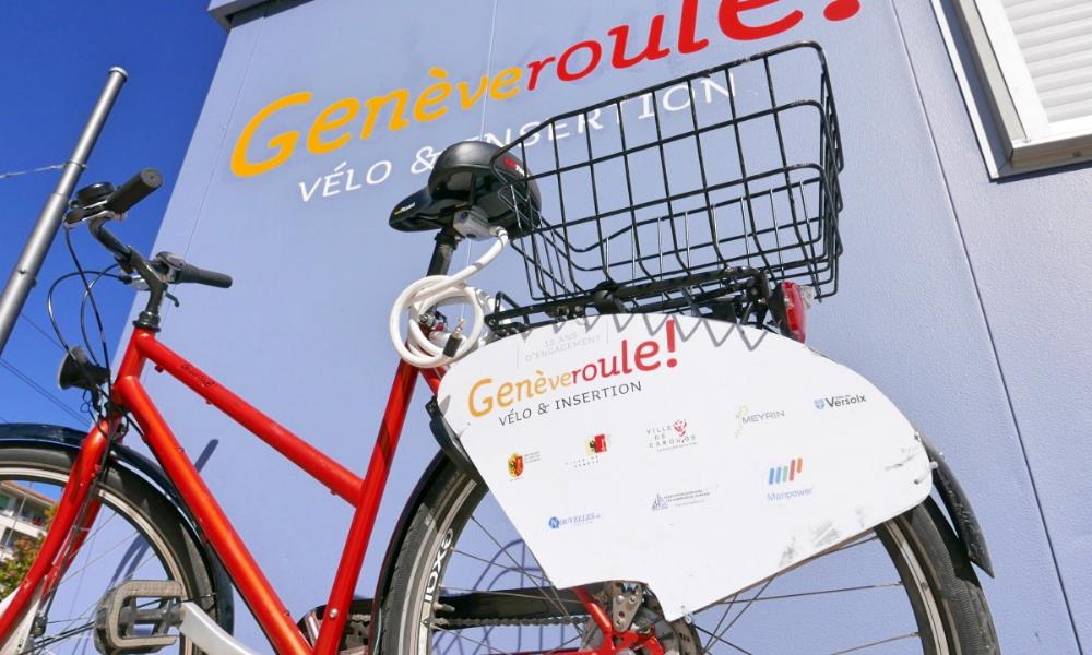 sponsoring sur un vélo