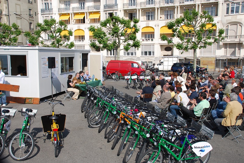 décoration jantes de vélo