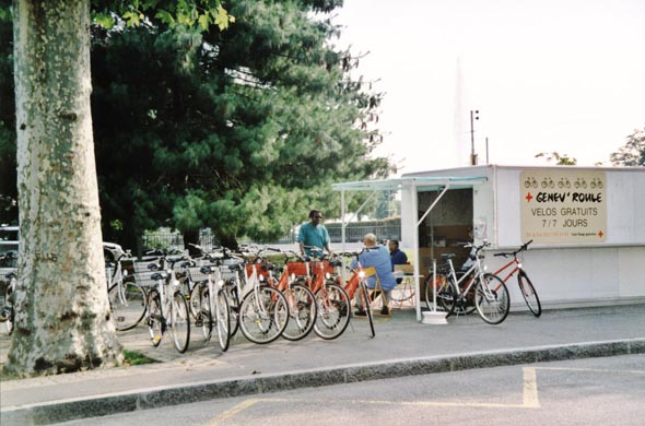 décoration jantes de vélo